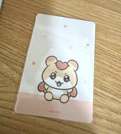 超可愛卡背mighteez滿額卡中 星鍾