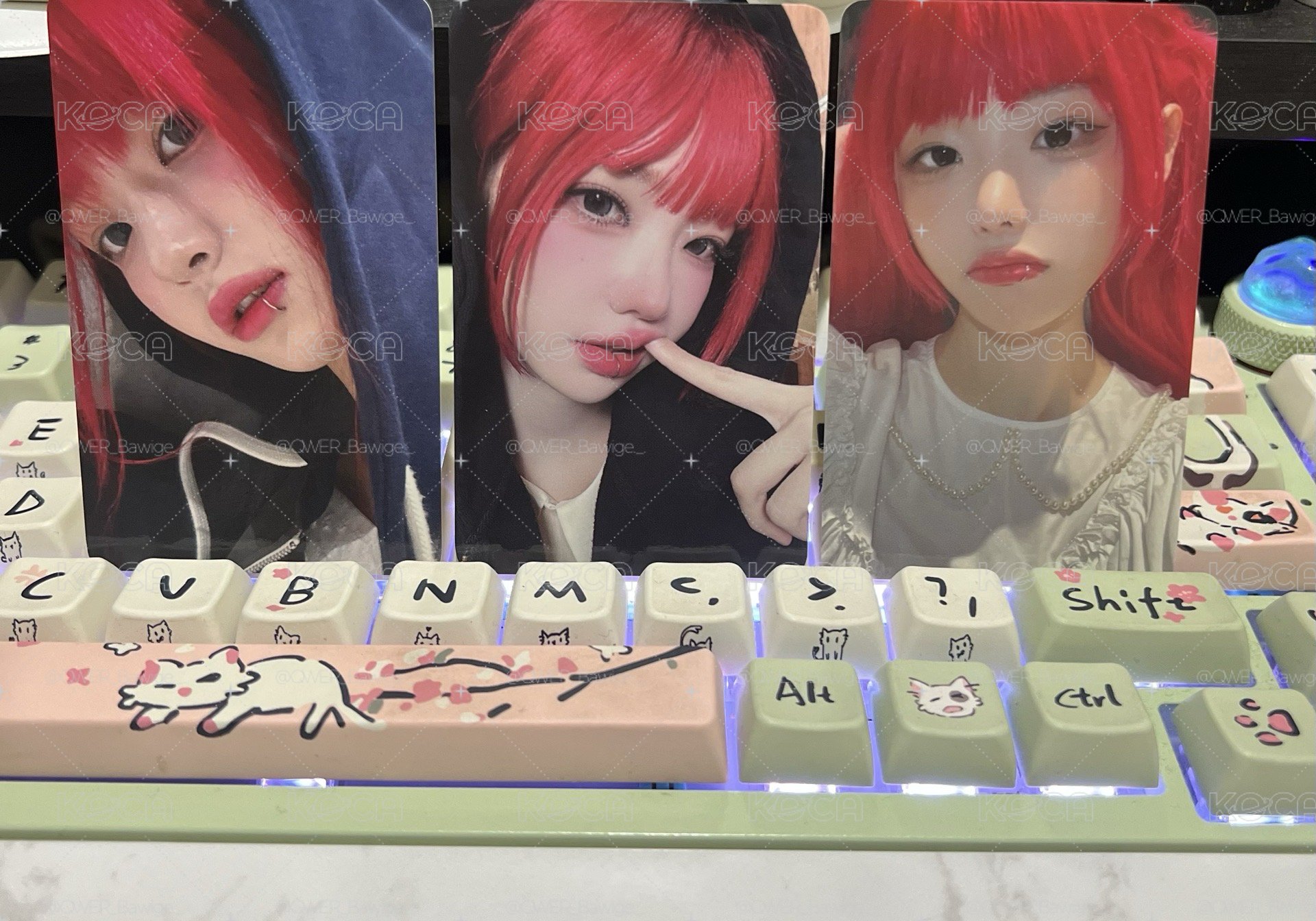 迷二wvs1.0 紅髮中簽 Chodan Magenta Hina