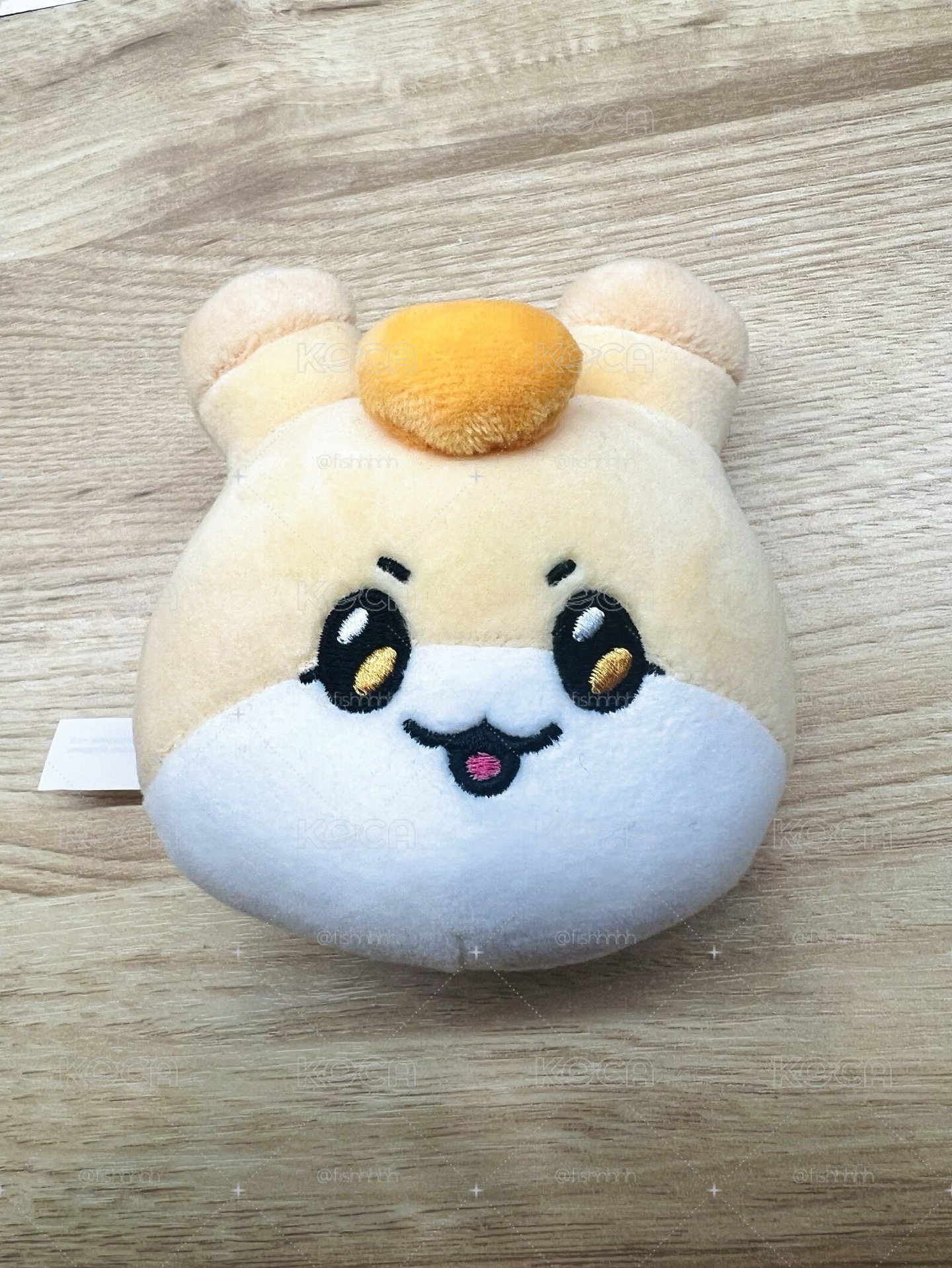 MIGHTEEZ 鑰匙圈大頭吊飾 FACE PLUSH KEYRING-中