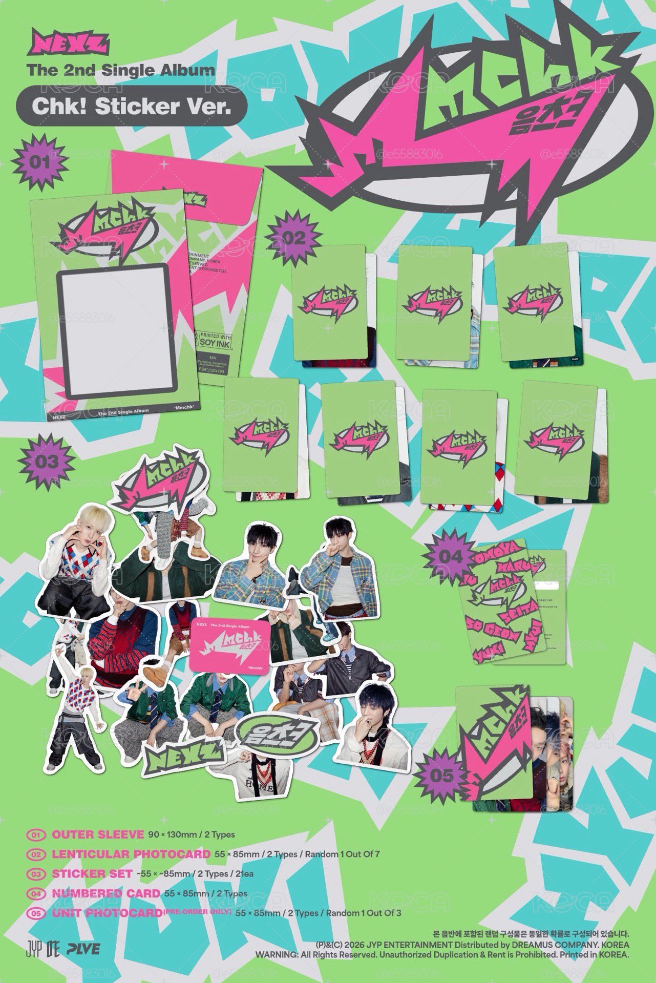 Mmchk 未拆專 Chk! Sticker Ver.