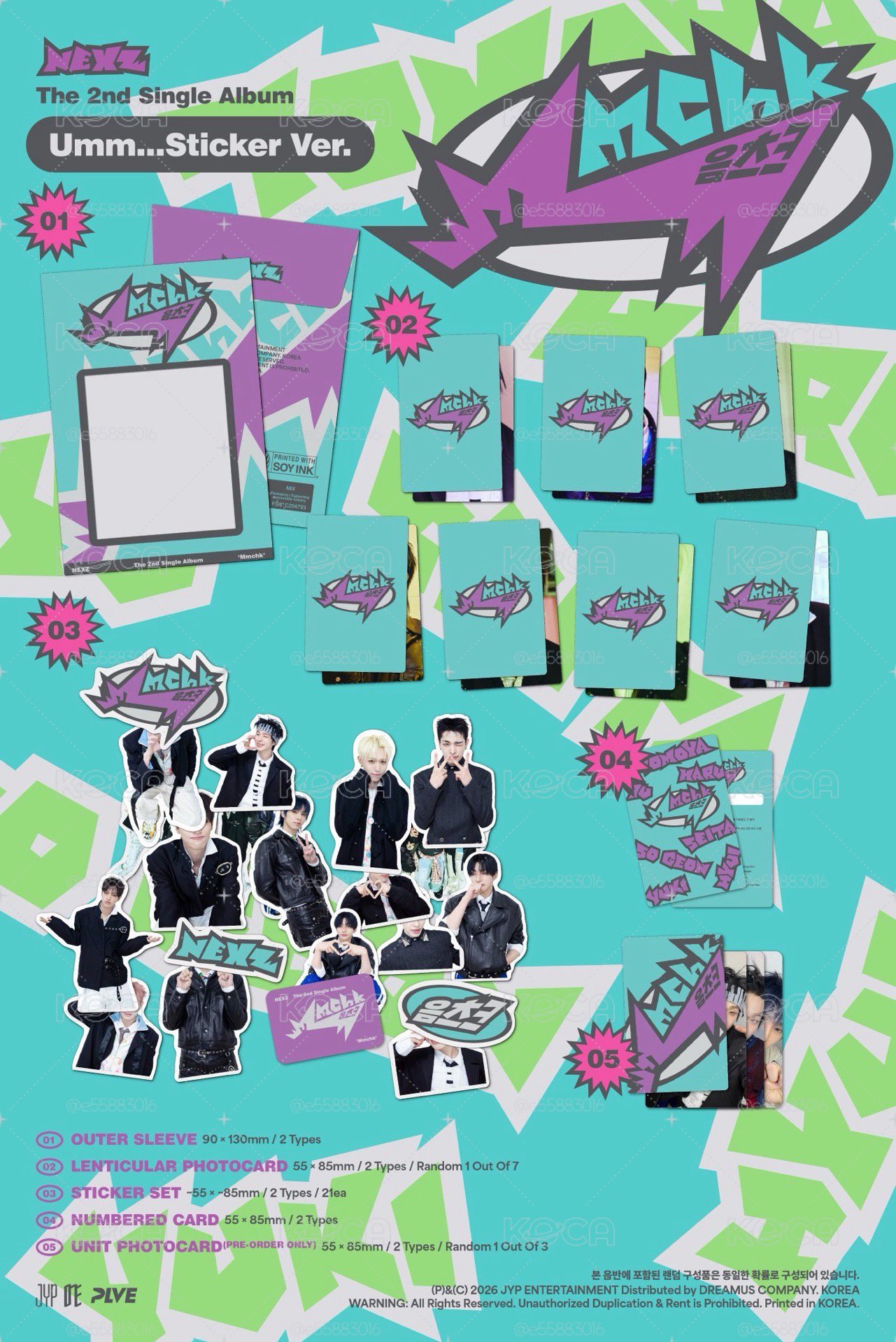 Mmchk 專輯 Umm…Sticker Ver.