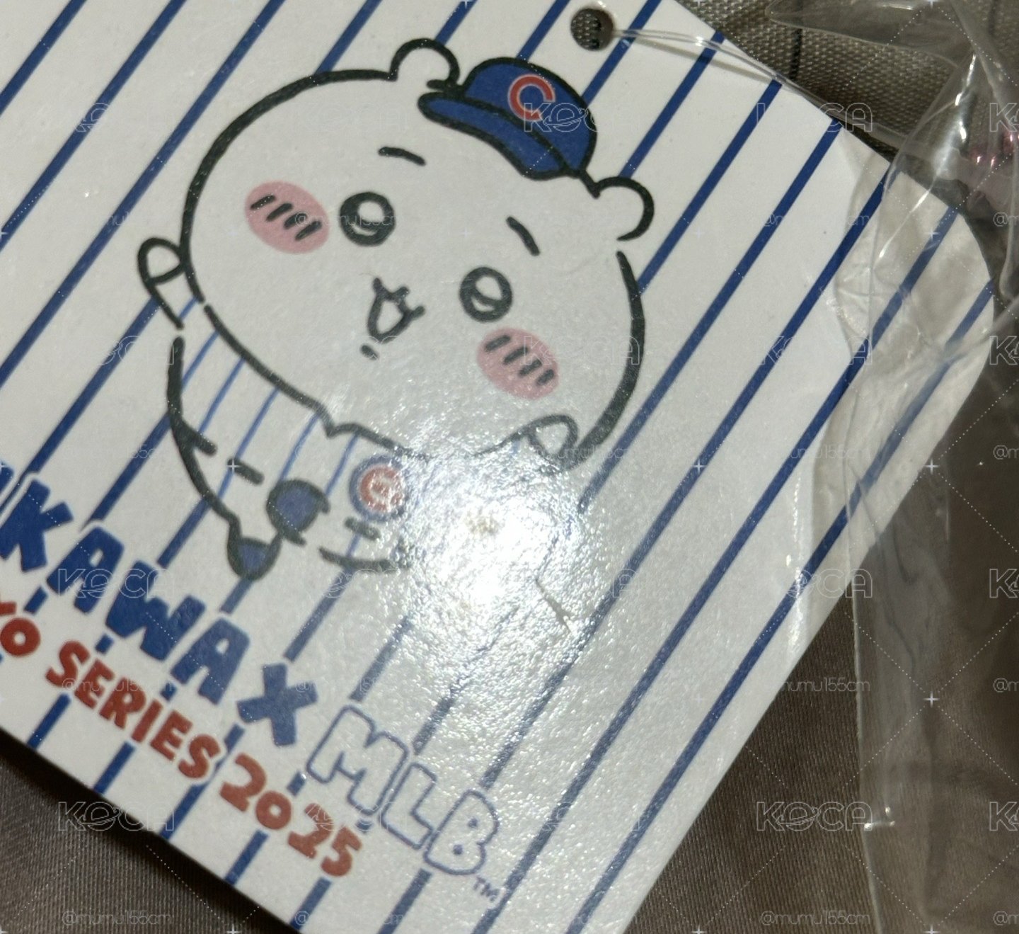 MLB 小熊隊吉伊⚾️（吊牌小損）