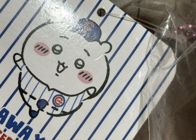 MLB 小熊隊吉伊⚾️（吊牌小損）