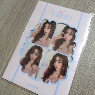 全新 aespa Winter espoir 代言 人生四格 明信片