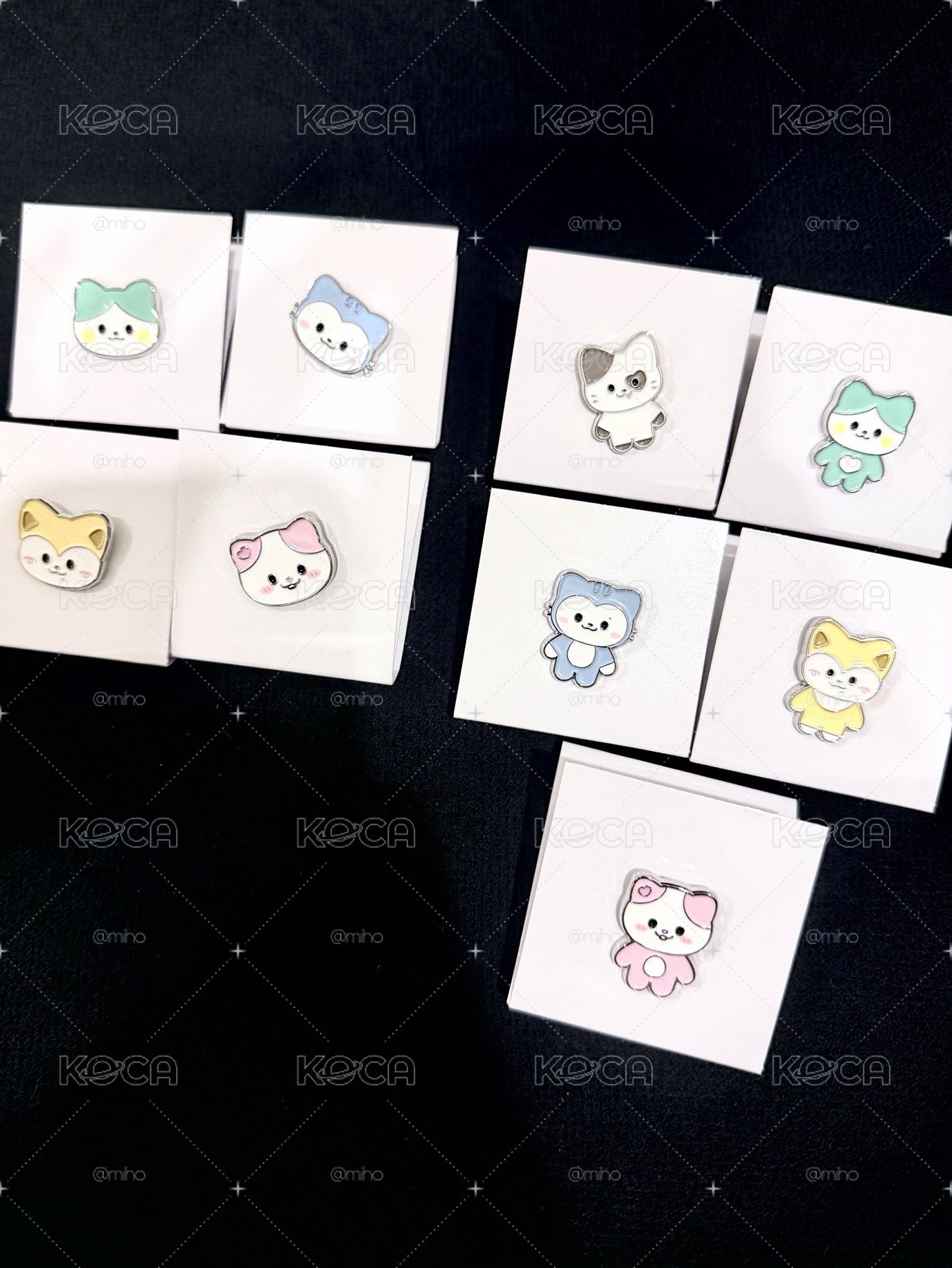 Twinzy三巡金屬別針