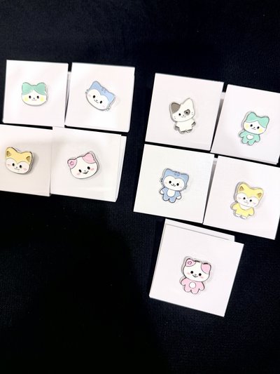 👑TWINZY 三巡金屬別針