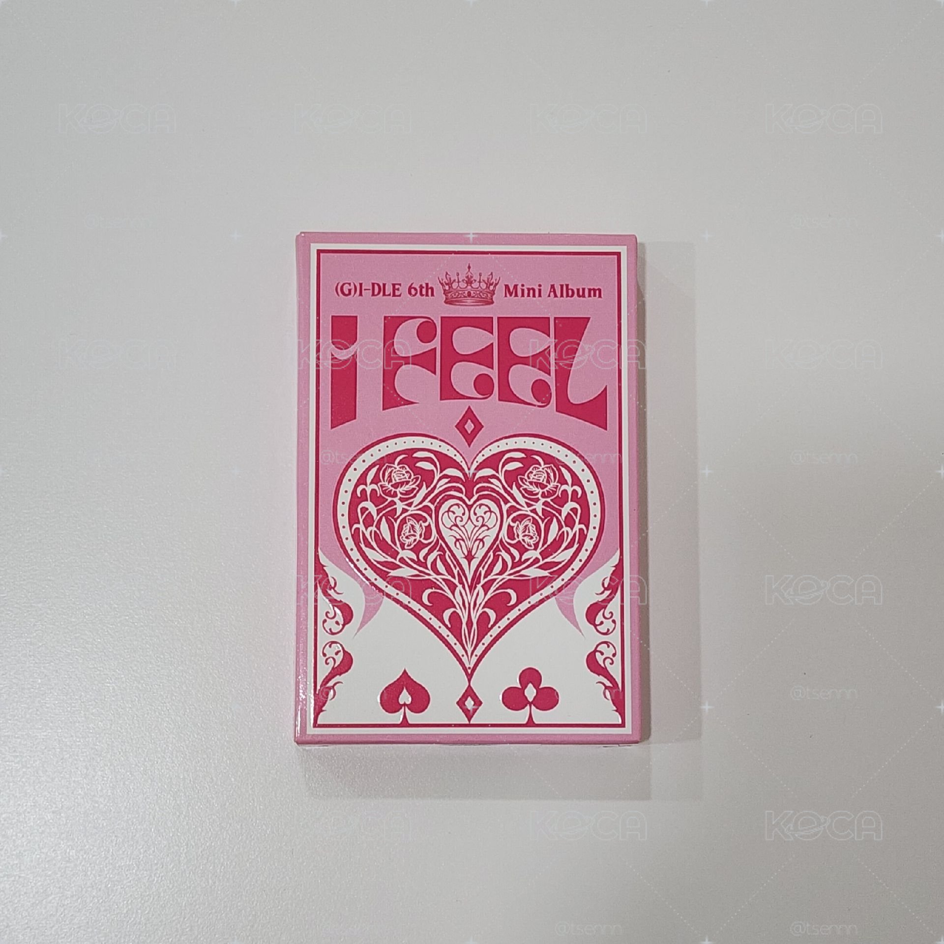 I-DLE I FEEL 撲克牌 空專