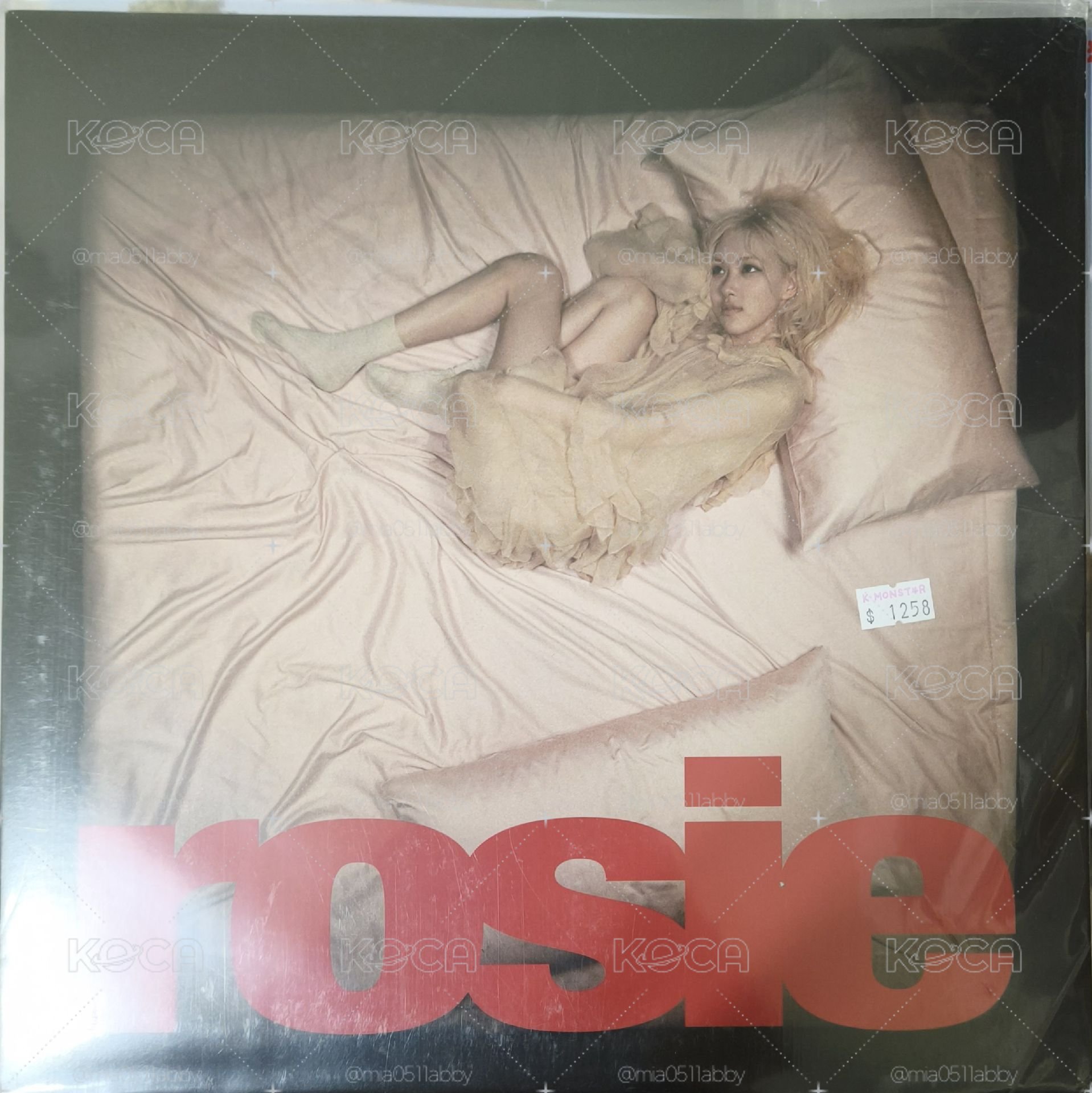 rosie紅膠全新未拆