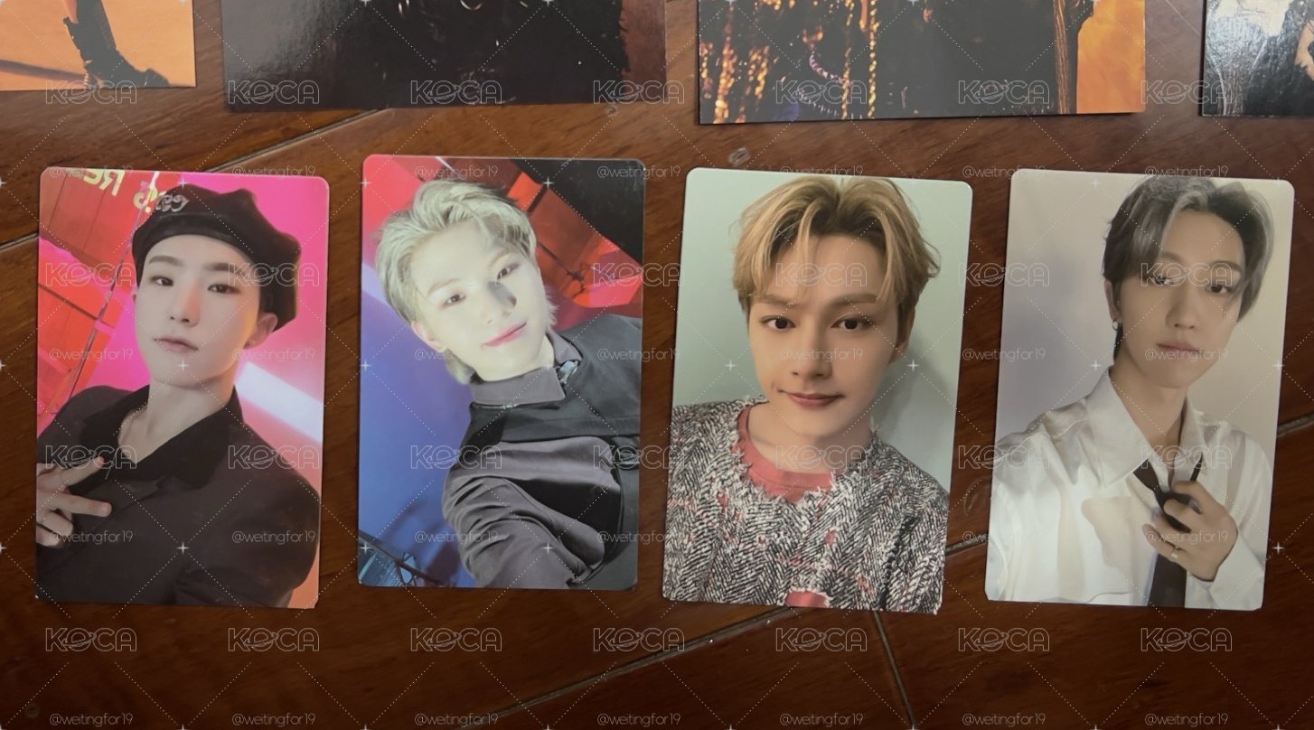 Seventeen 初販專小卡空專們（可被綁、可單出）