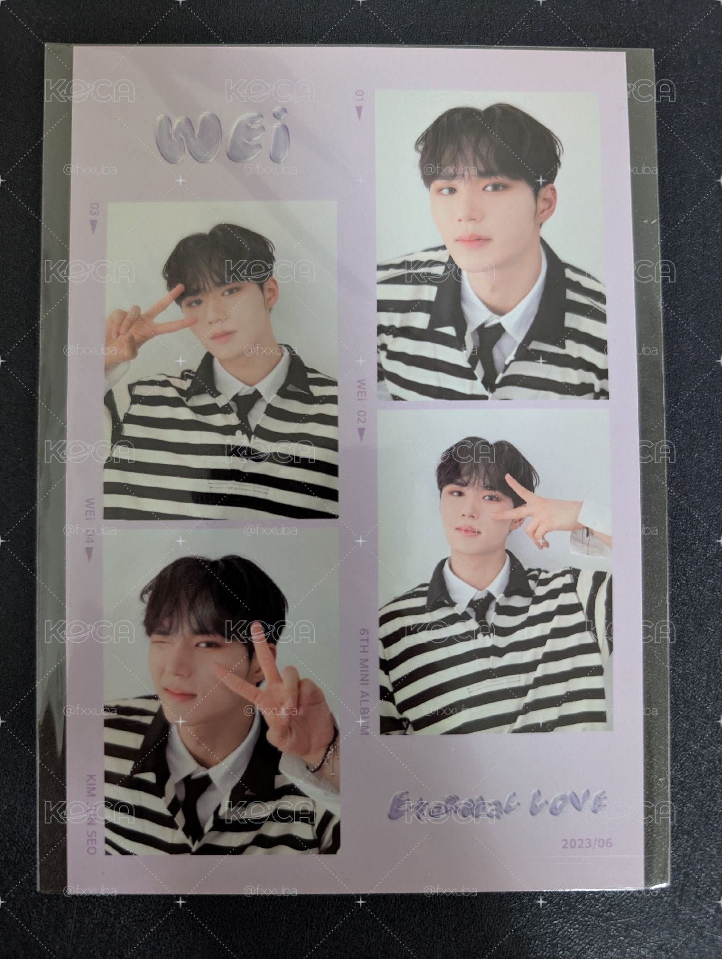 俊抒 四格💜