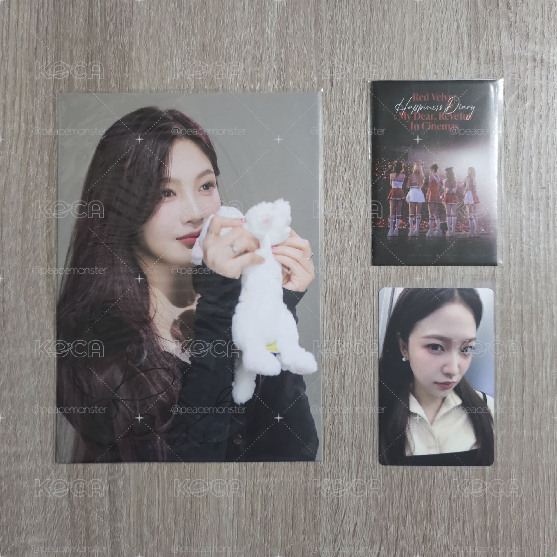 Red Velvet演唱會電影 特典 小卡 明信片