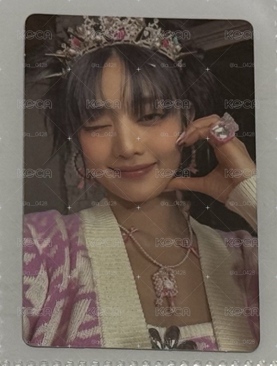 i-dle Minnie 專輯小卡
