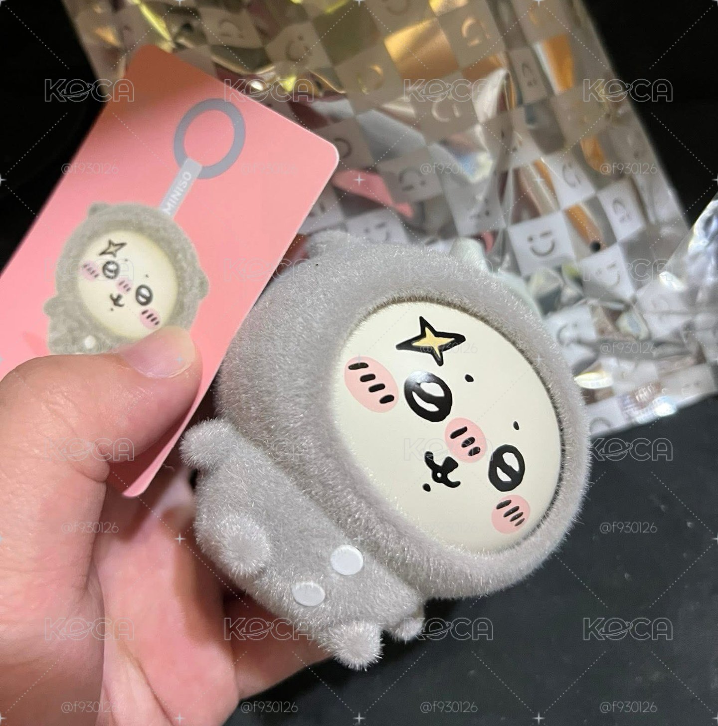 吉伊卡哇 海獺師傅變臉掛飾🩵