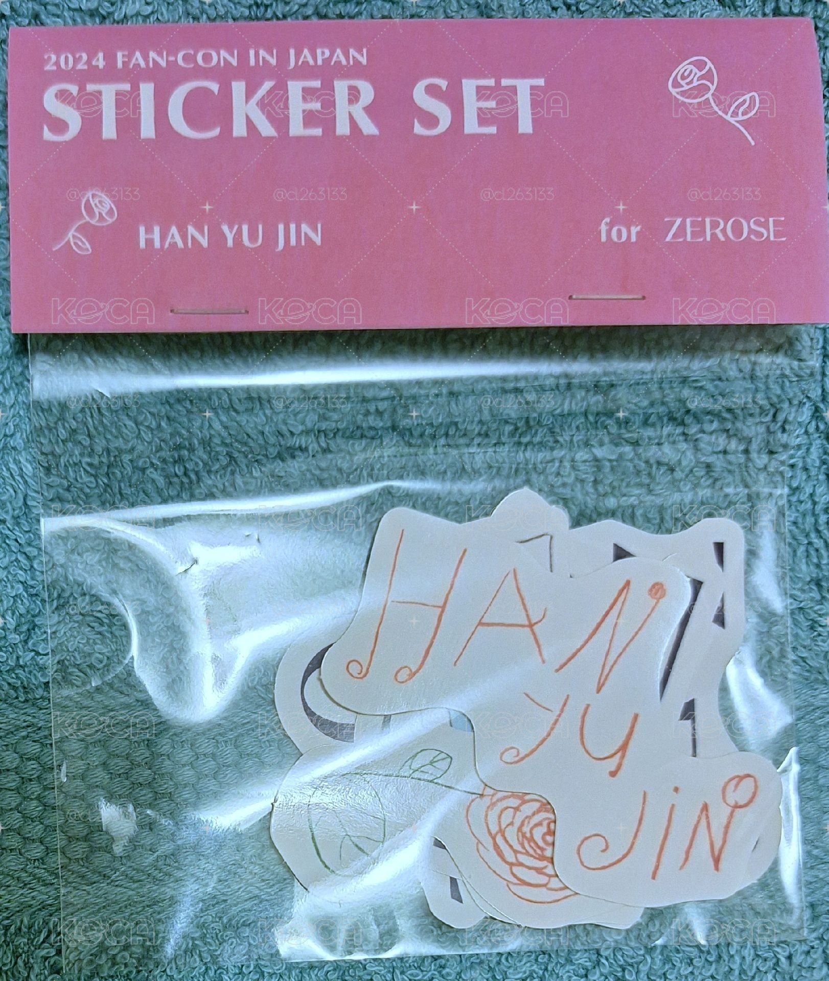 zb1 辰 日本Fancon場週 貼紙組
