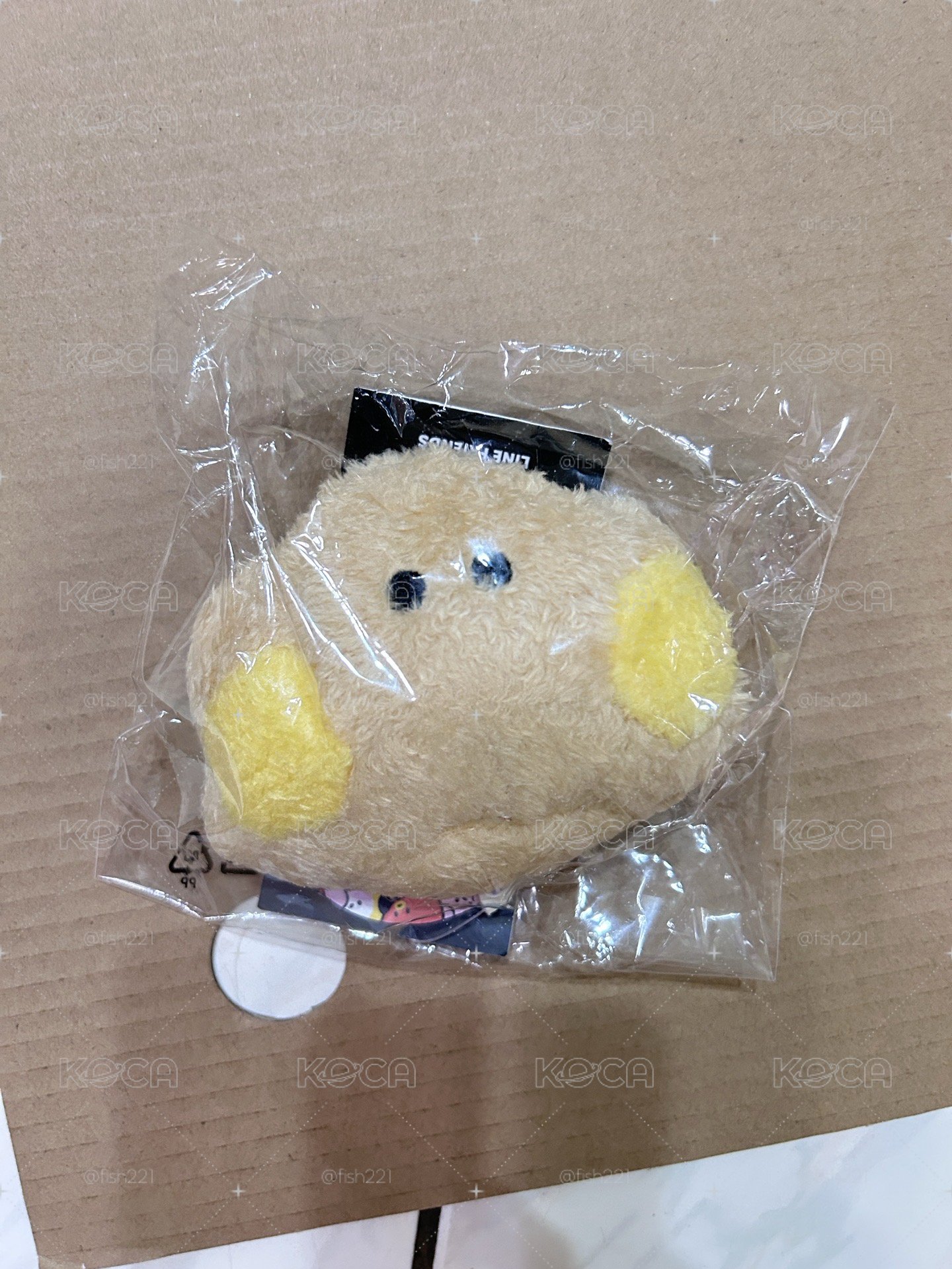 BT21_minini TWINKLE系列 SHOOKY絨毛隨身鏡