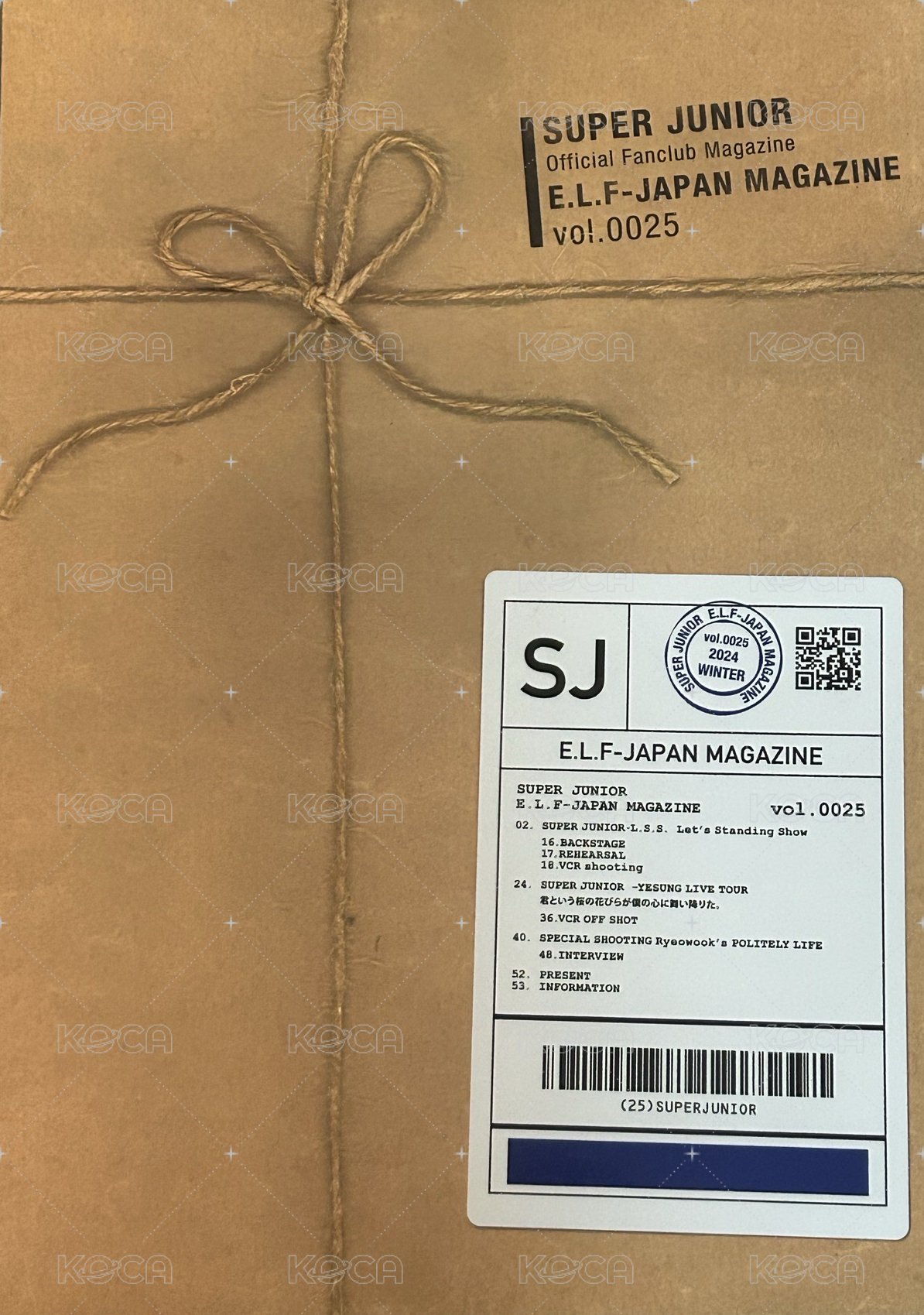 E.L.F-JAPAN vol.25 雜誌| SUPER JUNIOR - 雜誌