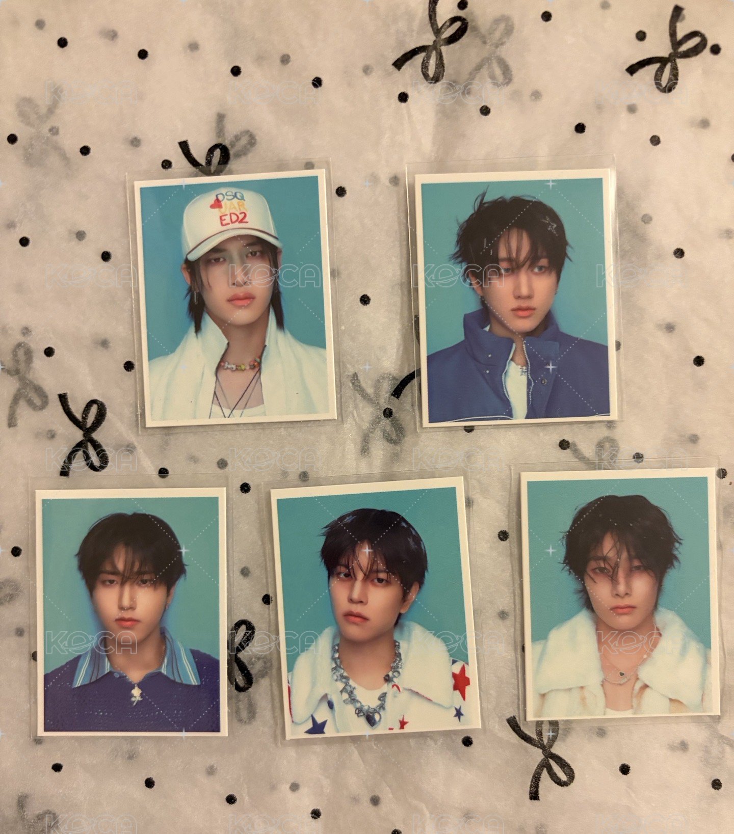 SKZ 年曆證件照 燦彬城玟寅