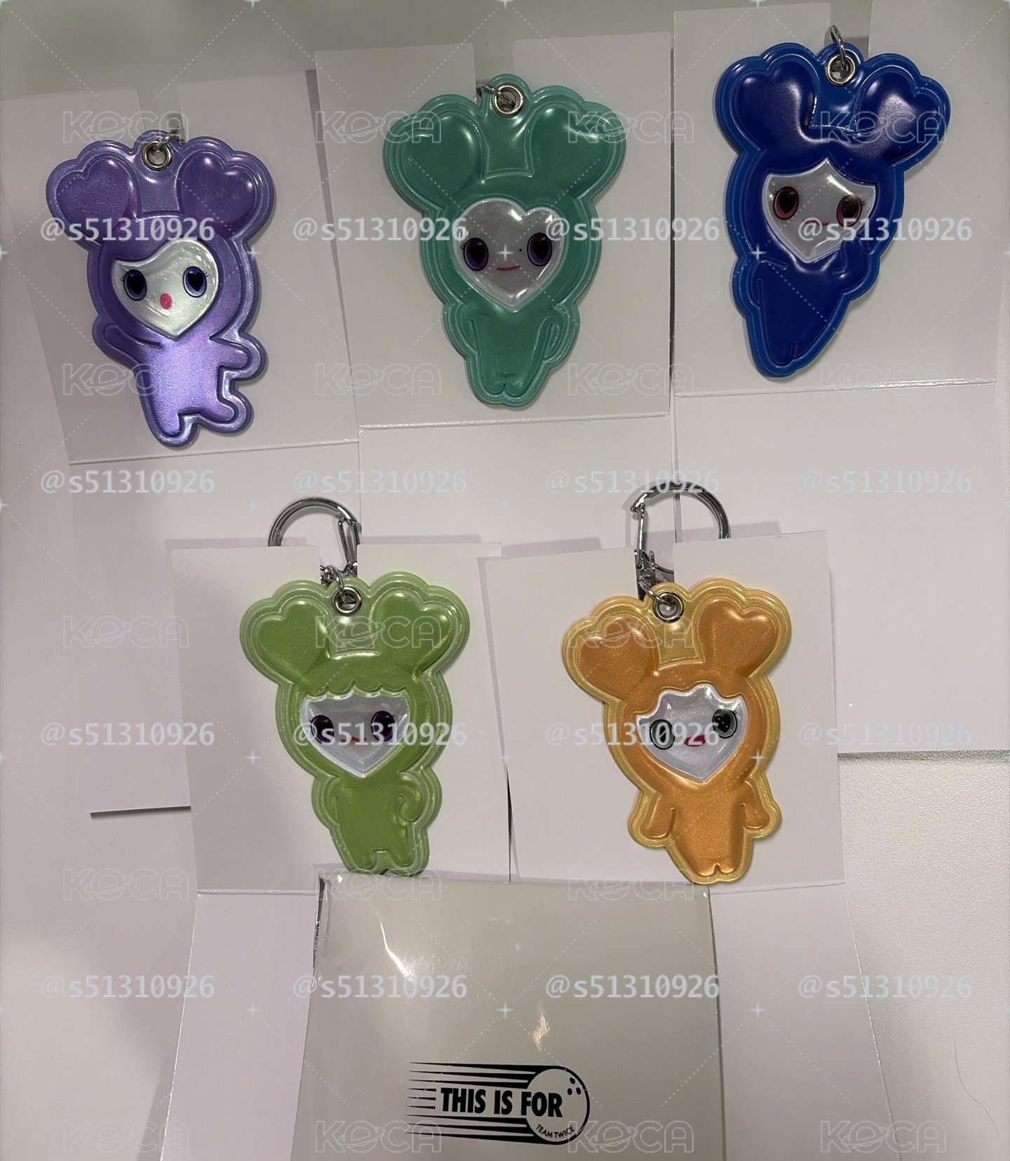 現貨✨新國立 反光吊飾 lovely sana mina 子瑜 定延 志效