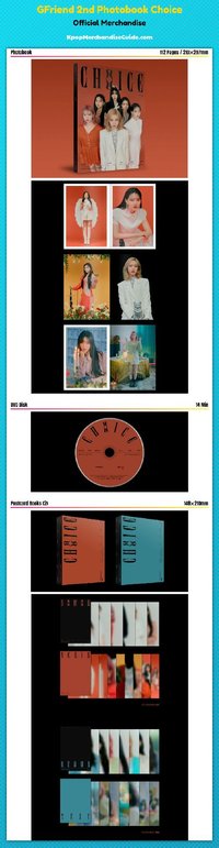 第二本寫真書 GFRIEND 2ND PHOTOBOOK CHOICE