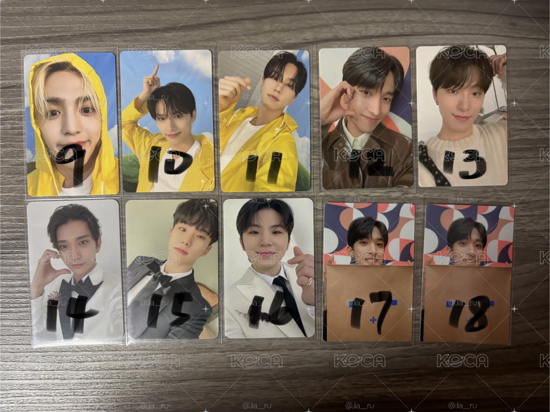 seventeen 專卡