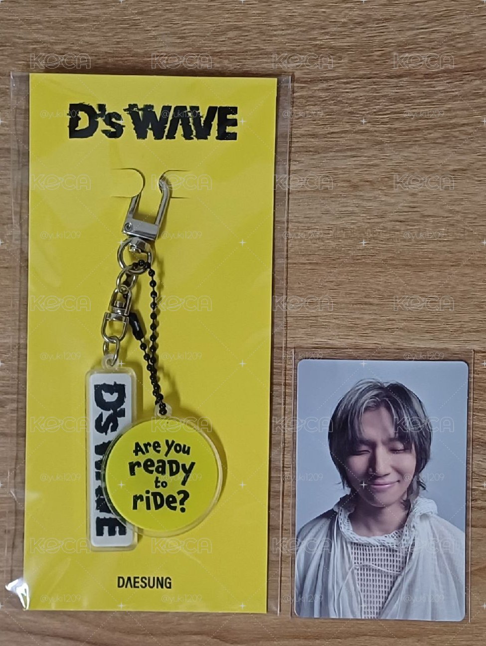 DAESUNG D’s wave 場週鑰匙圈