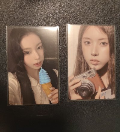 【NMIXX】Blue Valentine電子專 專卡JIWOO KYUJIN