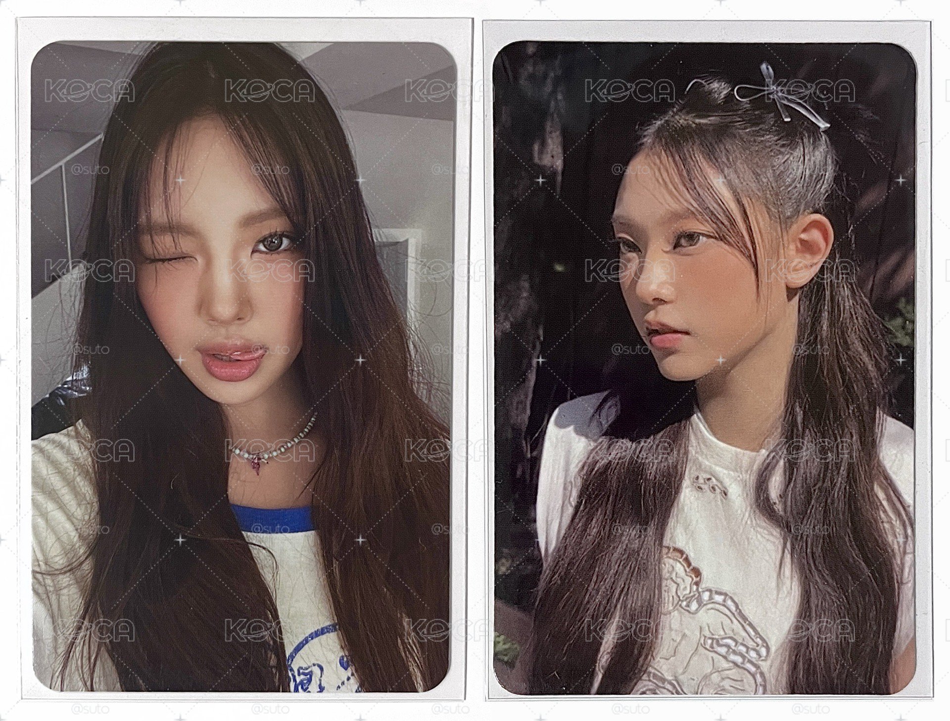 NewJeans Hyein Haerin 2024年曆 年曆卡