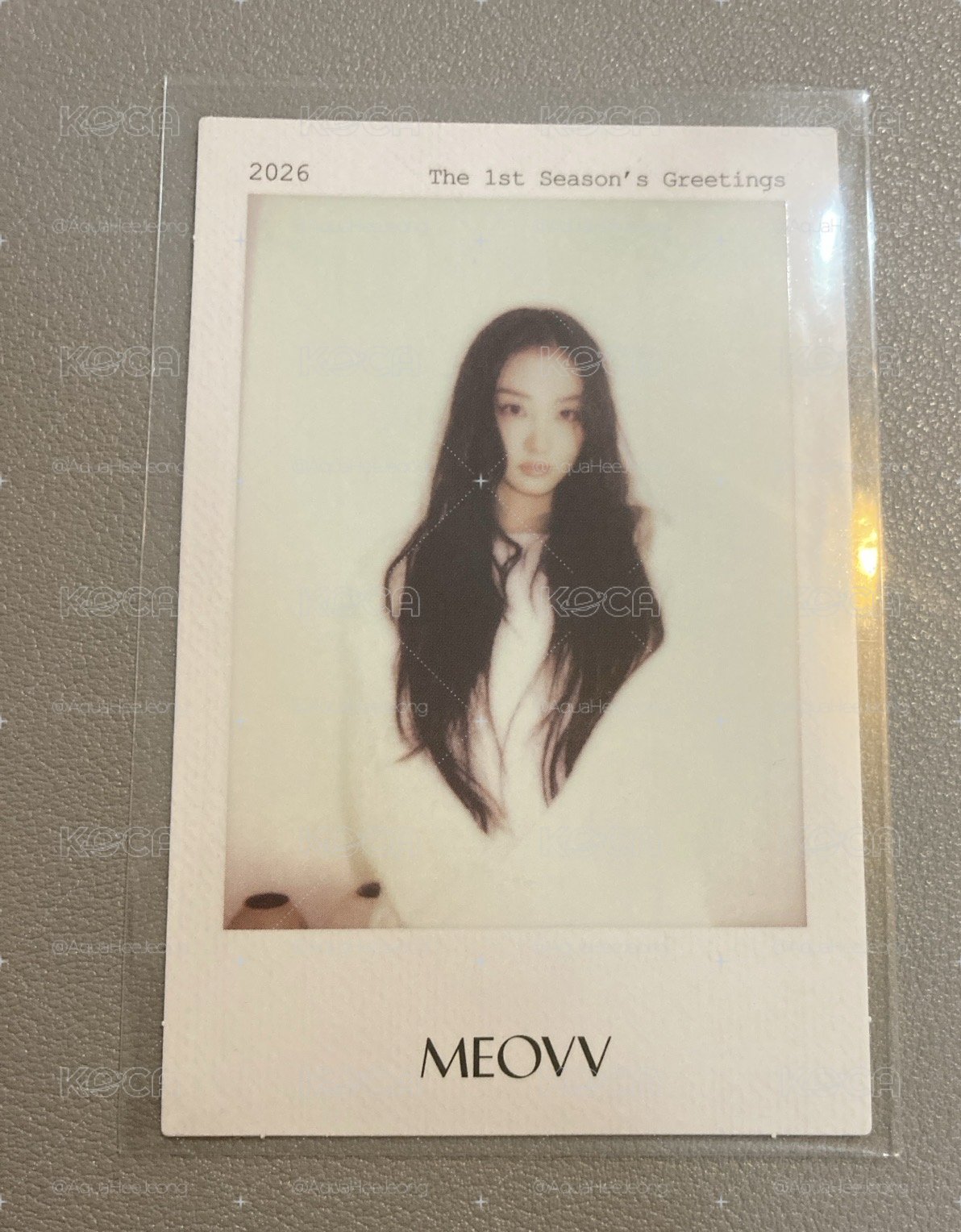 meovv 一代年曆 預售特典