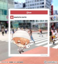 SNS風壓克力卡