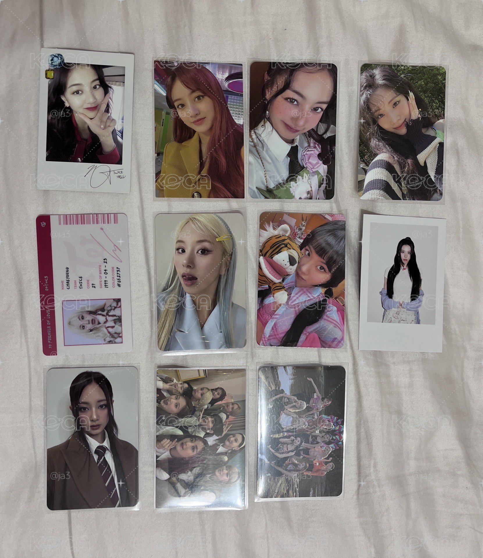 Twice小卡區