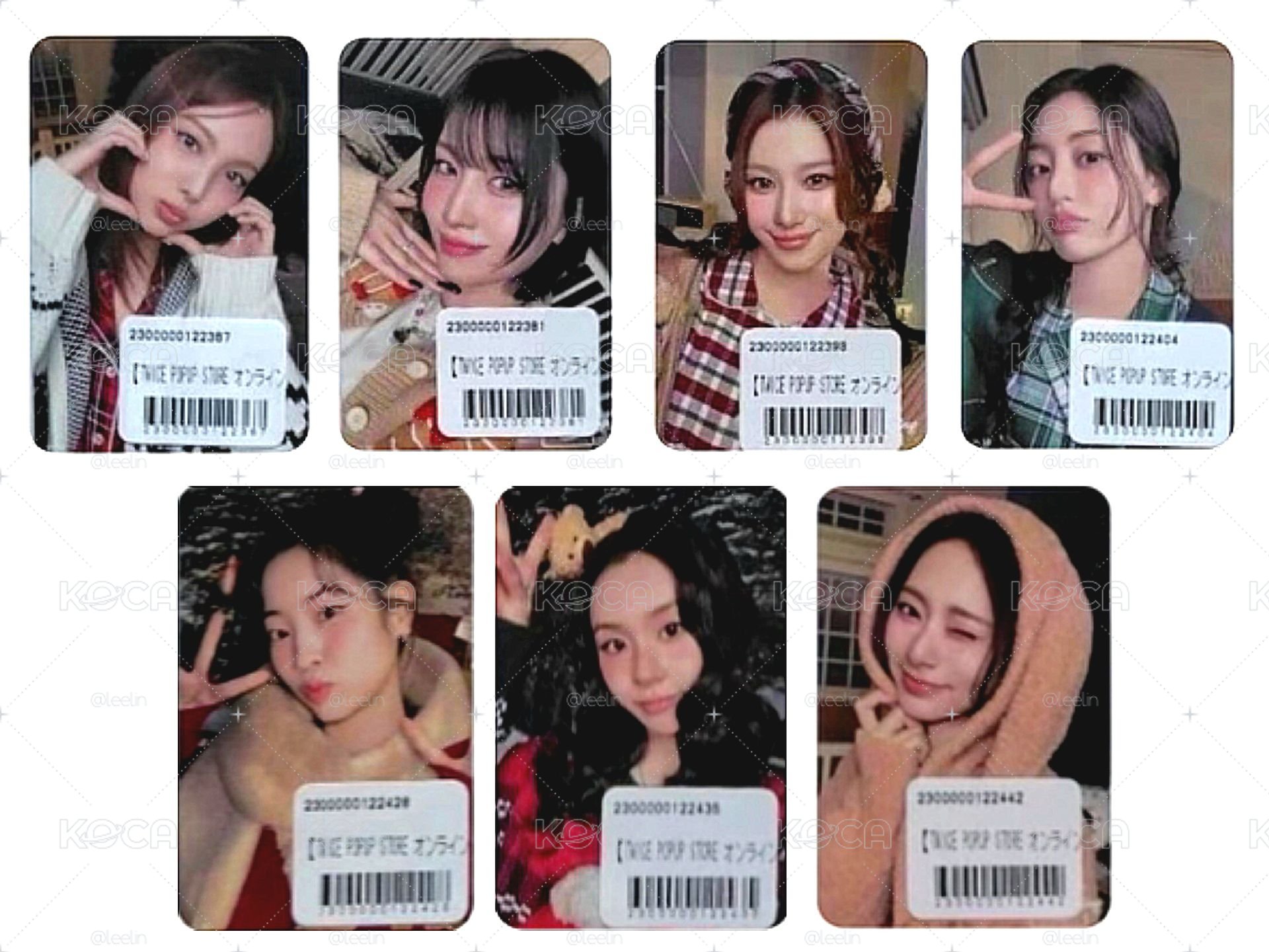 （娜可當綁🧵）未拆冬日一番賞 卡貼