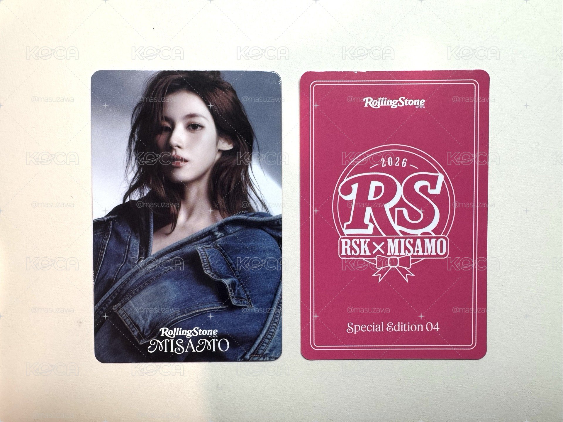 Rolling Stone 2026 雜誌卡 SANA