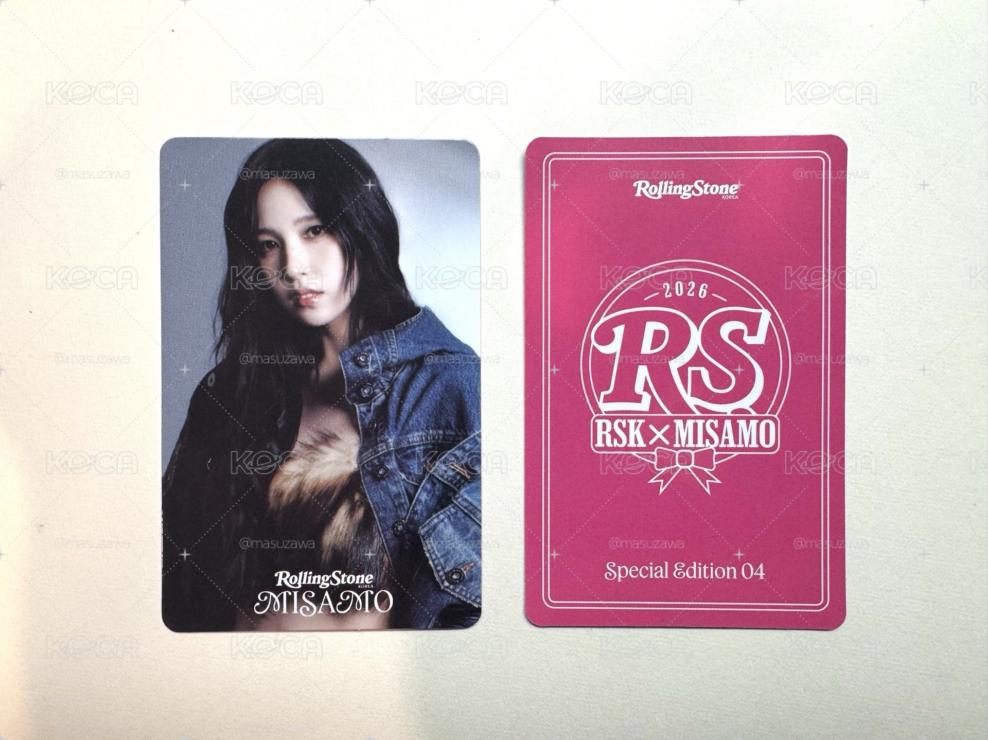 Rolling Stone 2026 雜誌卡 MINA