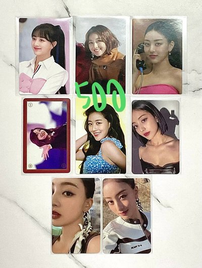 TWICE 小卡單出出清