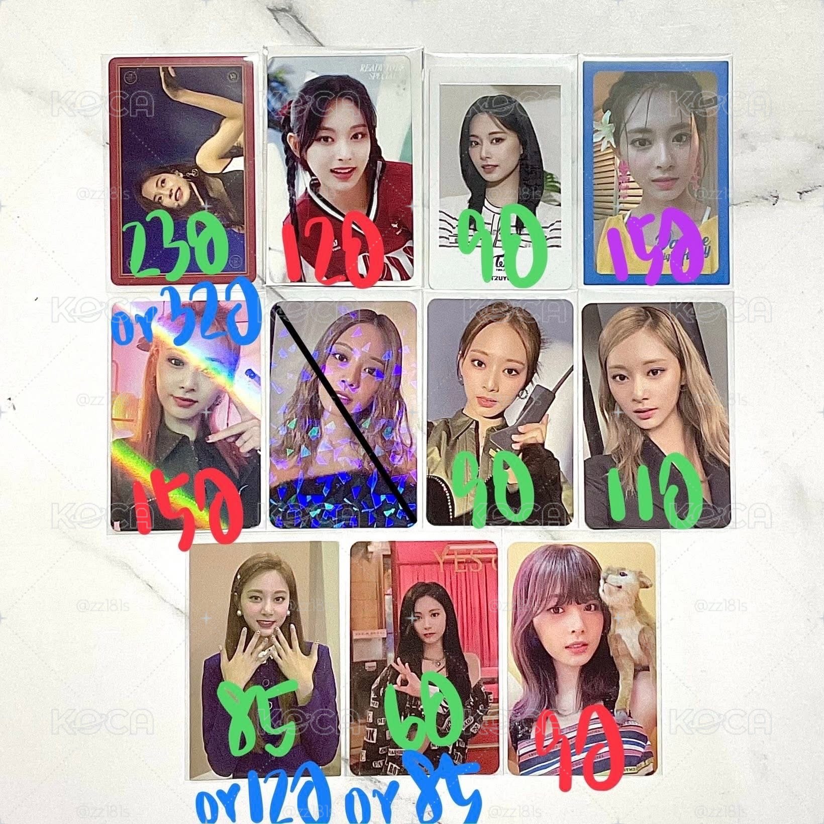 TWICE 小卡單出出清