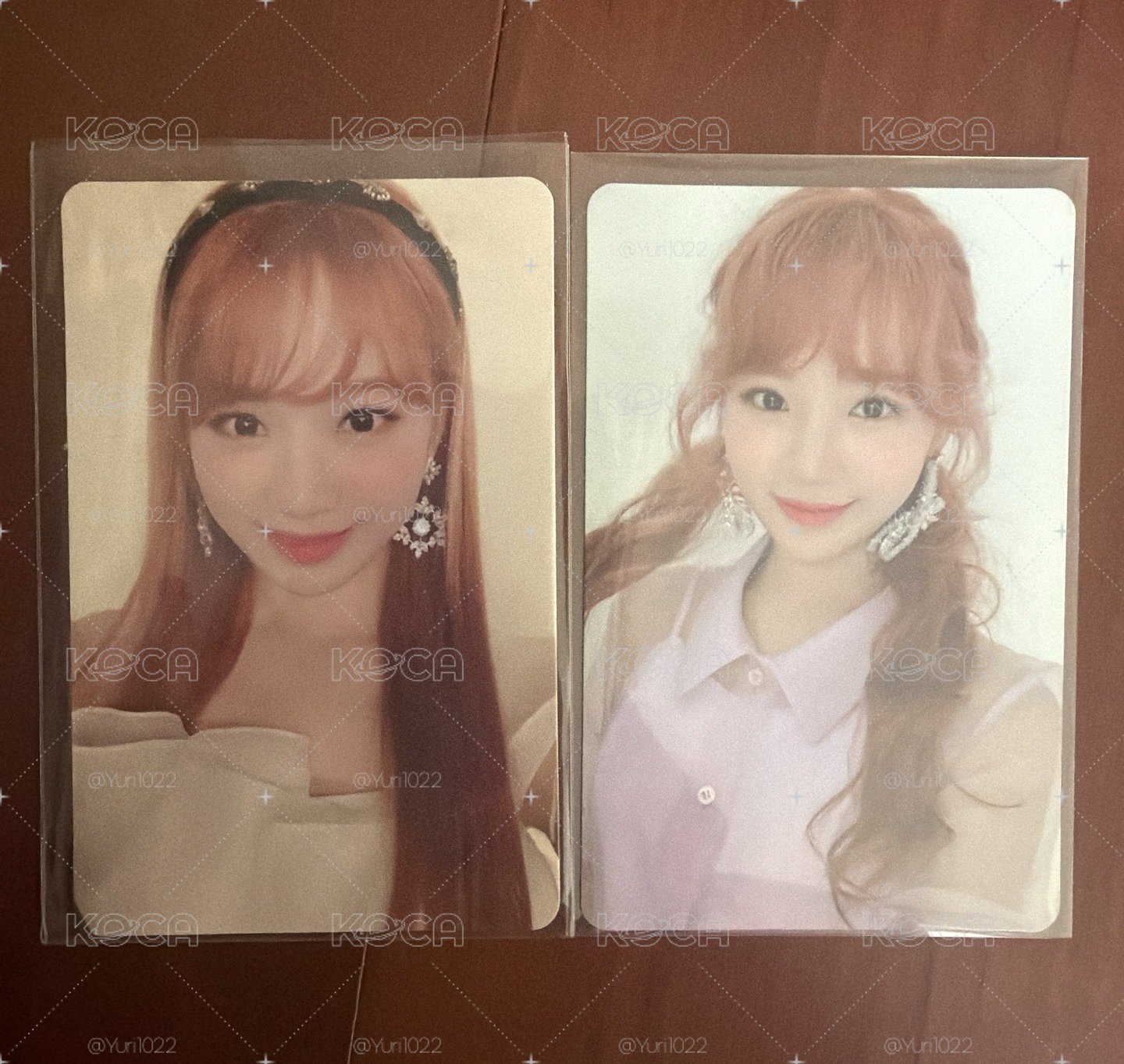 采源 IZ*ONE 時期 Heart*IZ 小卡
