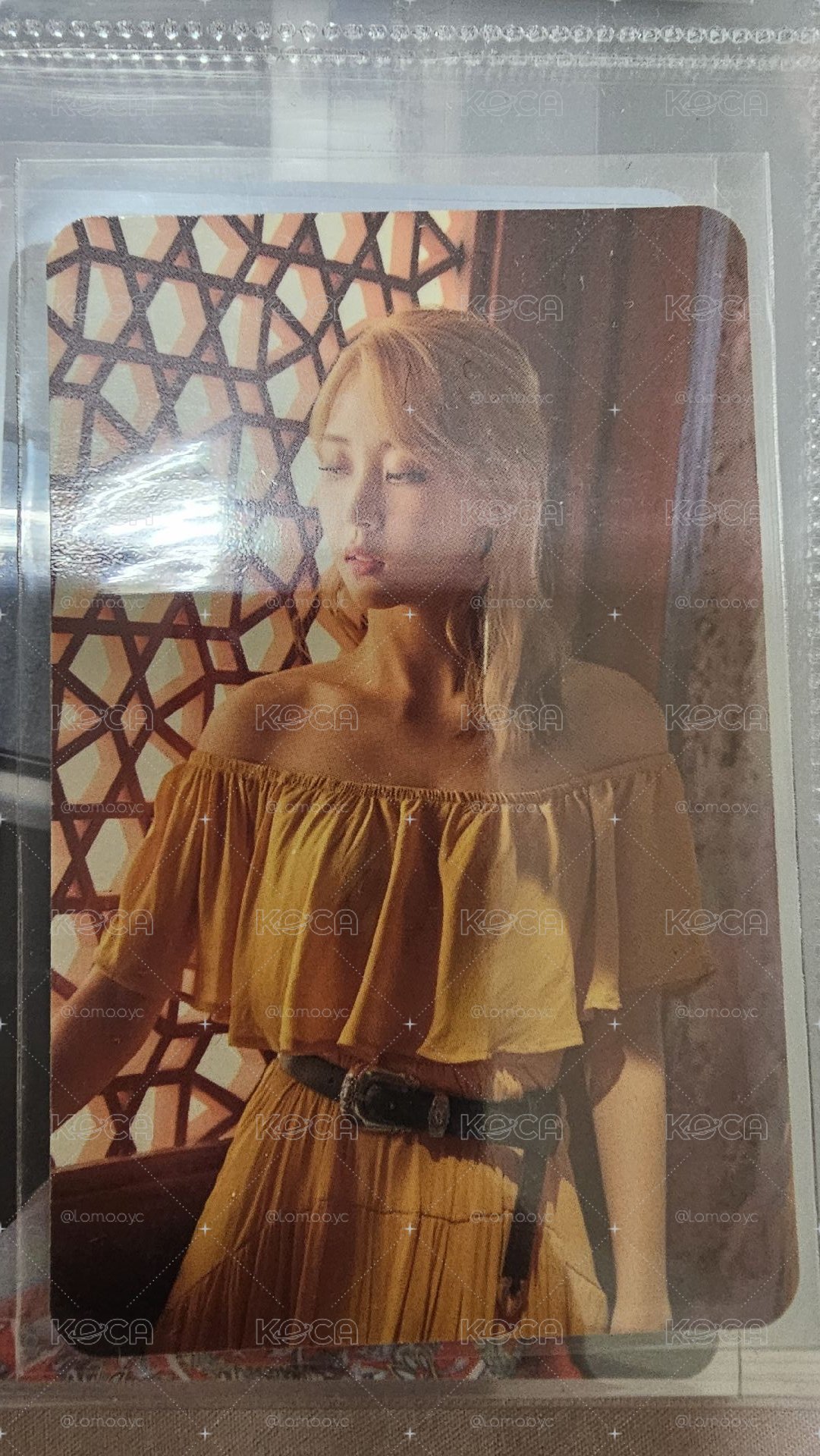 MAMAMOO Moonbyul 玟星 專輯 小卡