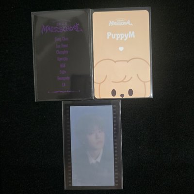 Stray Kids 4th FM MAGIC SCHOOL (線上+線下滿額卡)&釜山快閃店底片相機膠片卡🐶昇玟