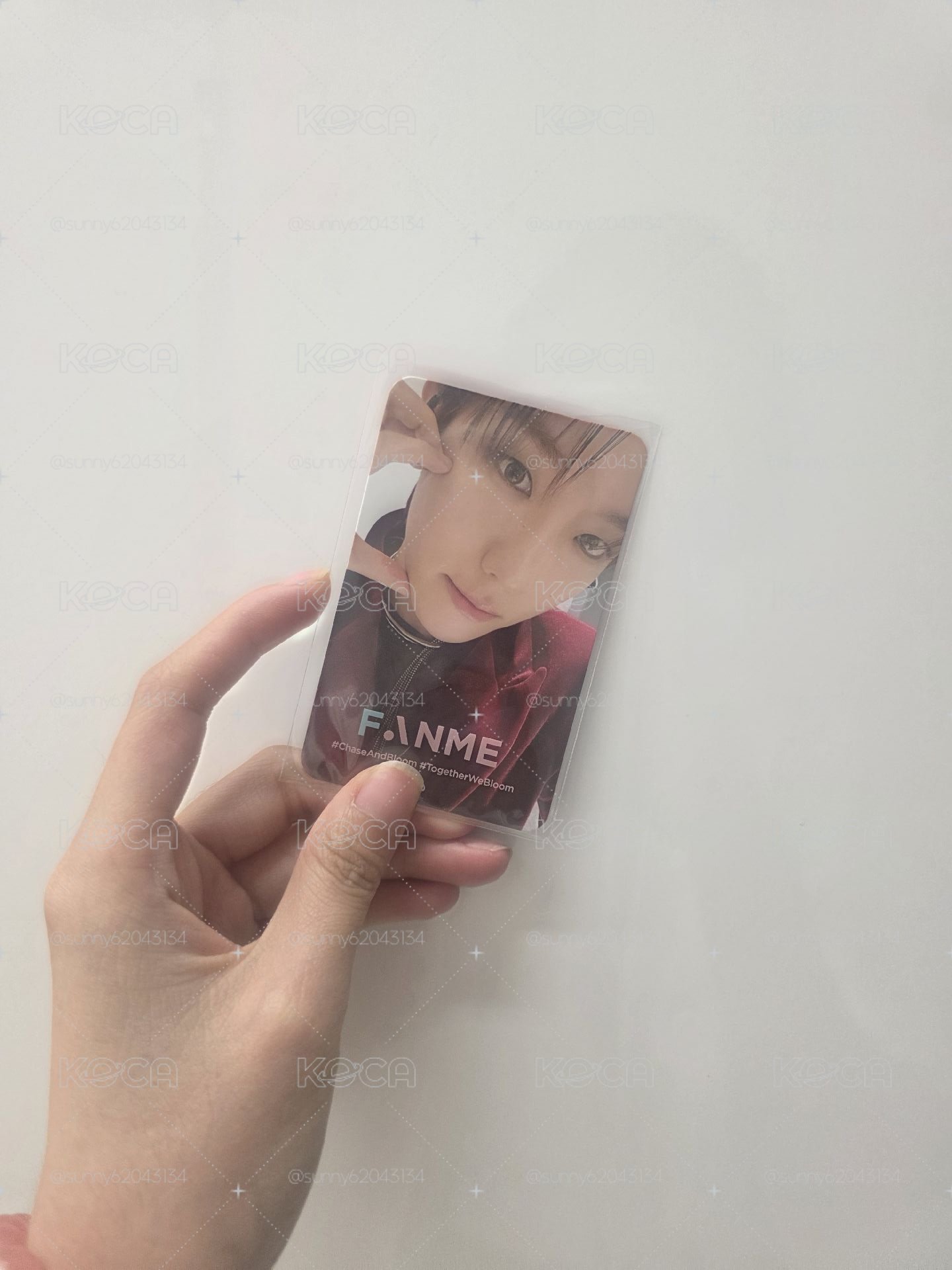 伯賢簽售特典小卡