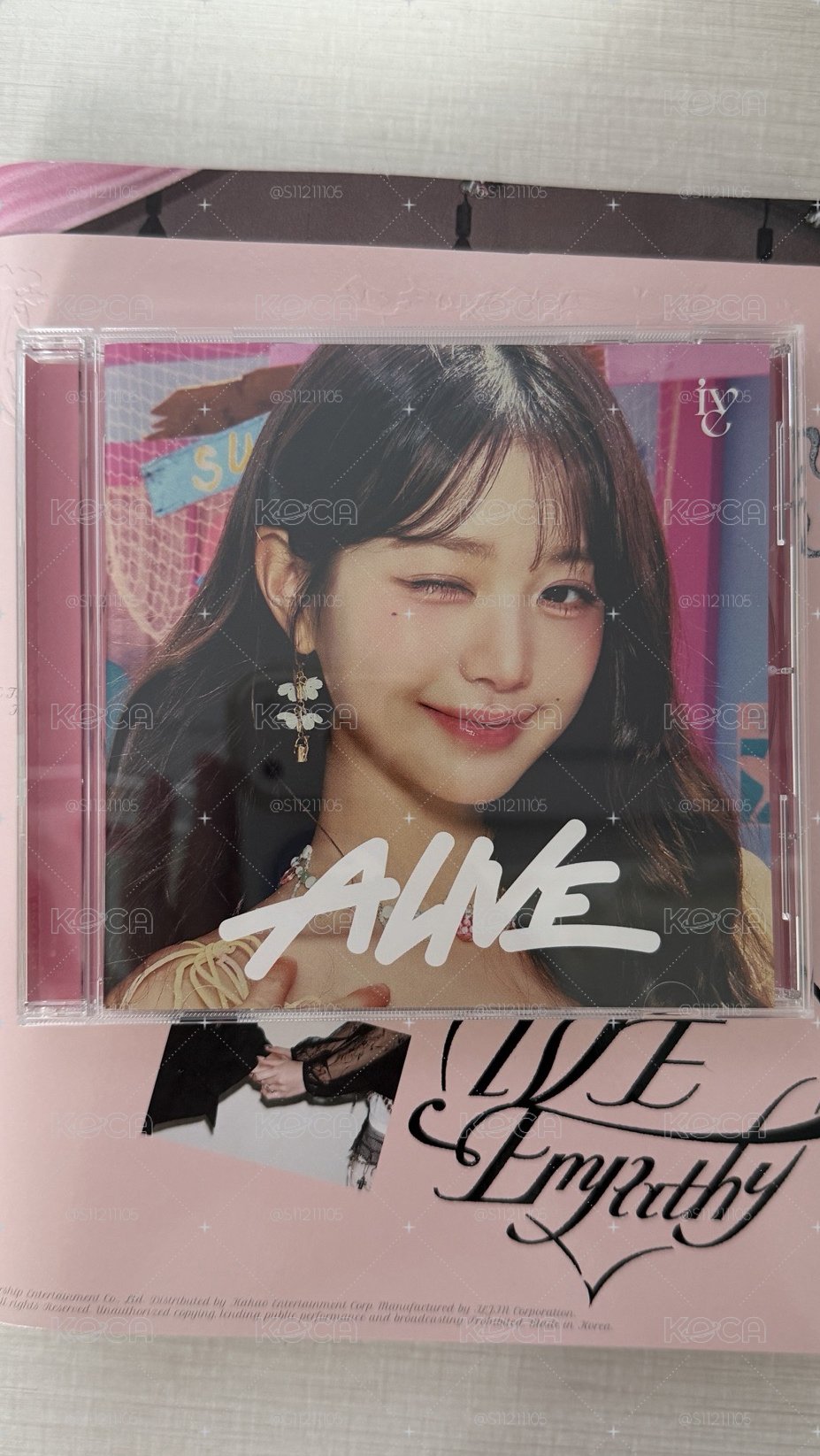 IVE ALIVE員單封空專