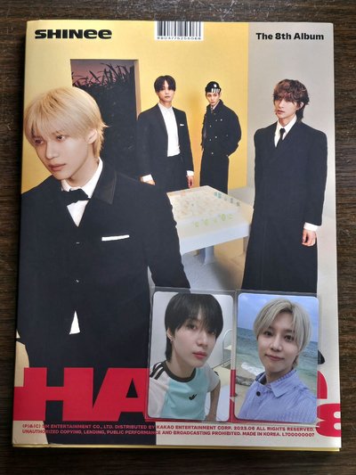 SHINee HARD 全專 三本一套