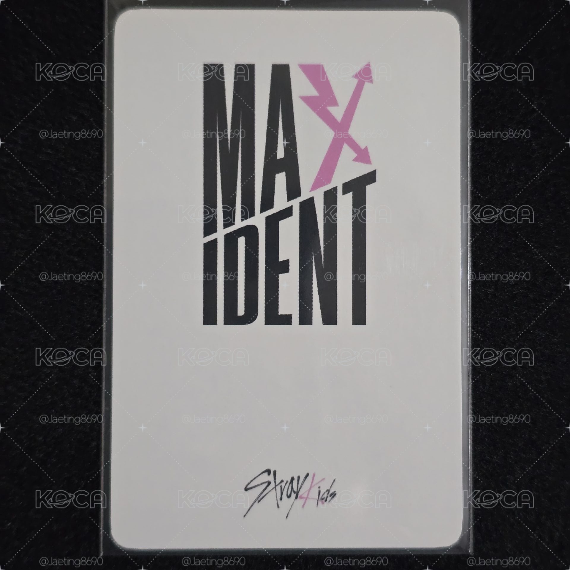 Stray Kids MAXIDENT 韓通MP特典卡🐥Felix 菲菲