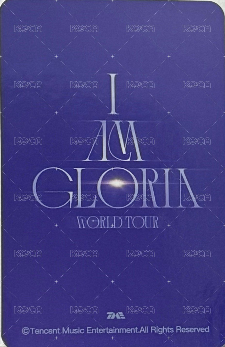 典藏星光卡 QQ音樂 星光卡 一星D款 背面