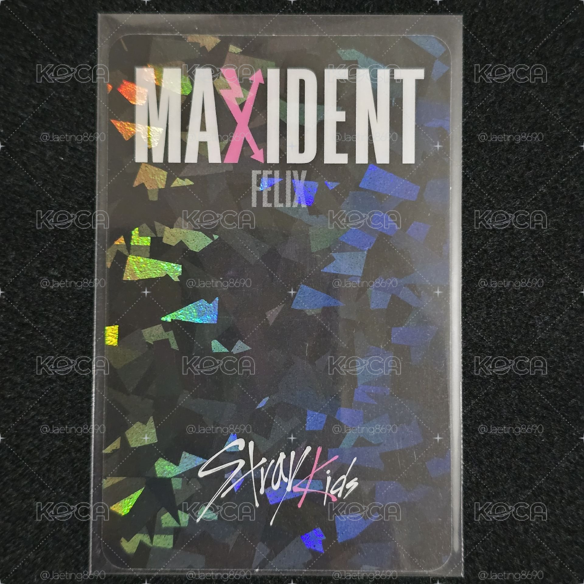 Stray Kids MAXIDENT 韓通SW特典卡🐥Felix 菲菲