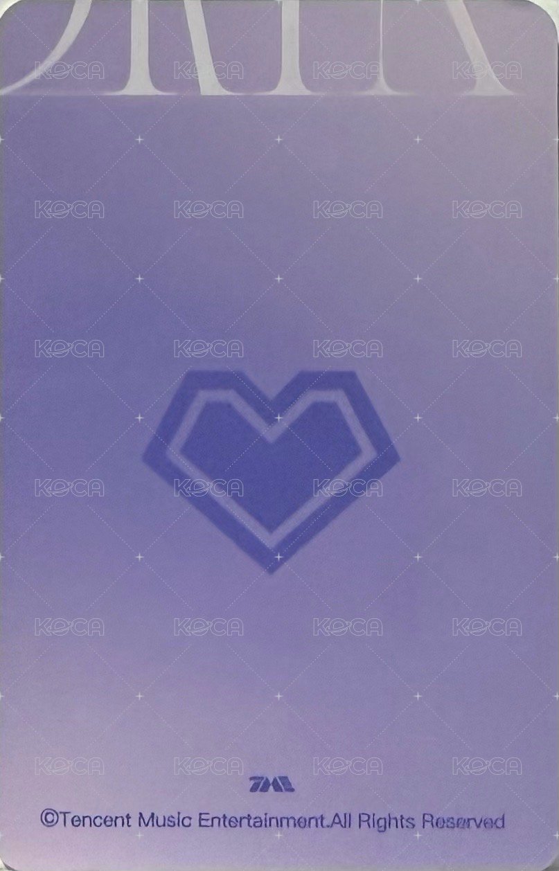 典藏星光卡 QQ音樂 星光卡 二星E款 背面