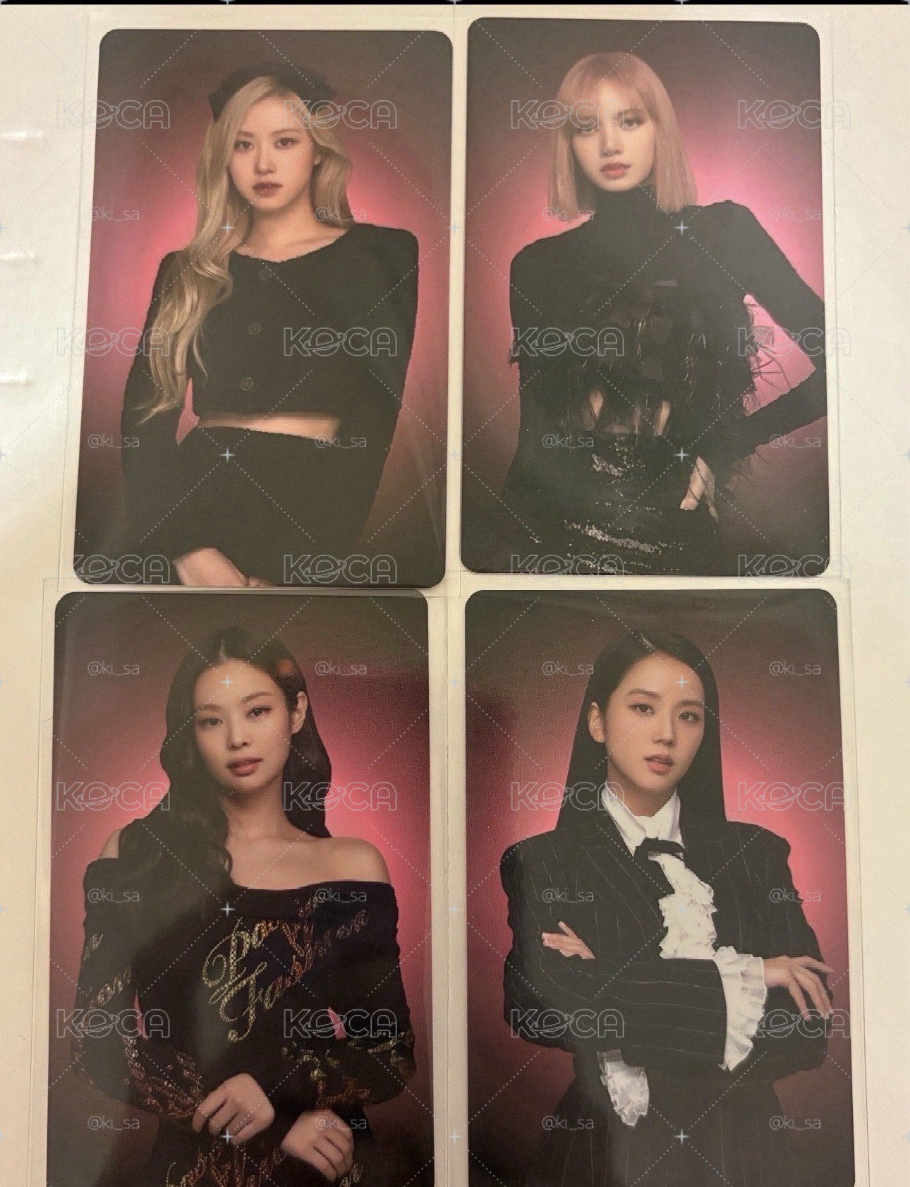 Blackpink 面膜聯名卡
