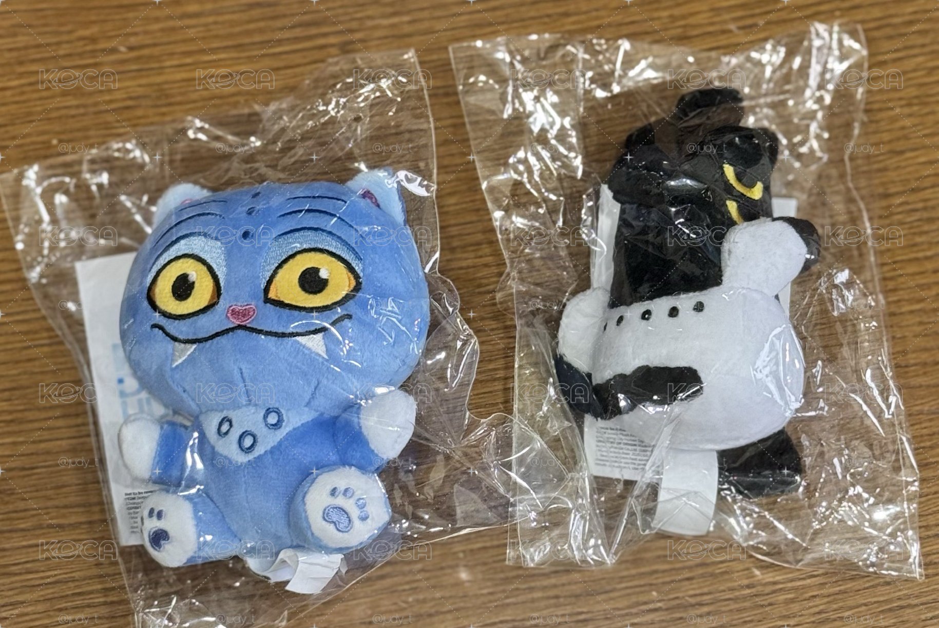 Kpop獵魔女團快閃 Derpy&Sussie 12cm吊娃