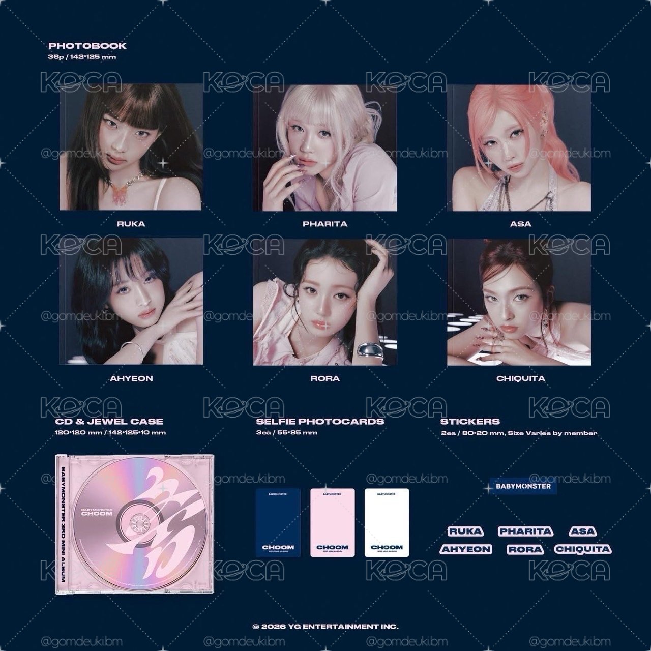 預購 · BM 迷三 CHOOM專輯（各通路2）