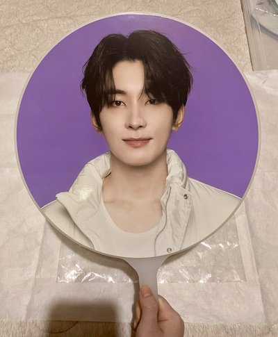 全圓佑Follow Again 日巡大扇 扇子❗️有損❗️ 