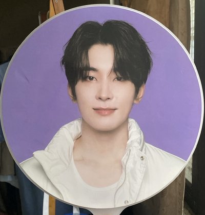 全圓佑Follow Again 日巡大扇 扇子❗️有損❗️ 